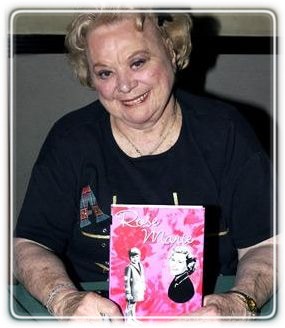 Rose Marie at a book signing for her new book "Hold the Roses"